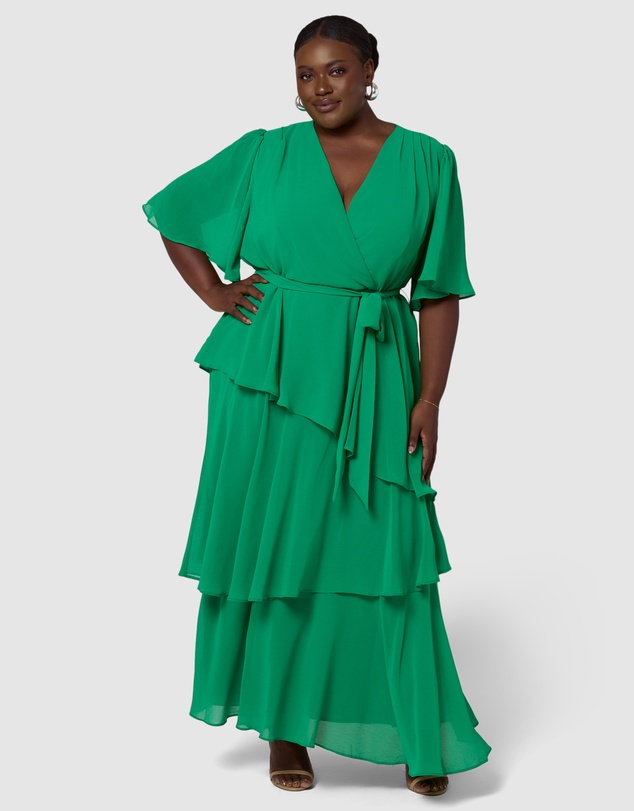 Pink Dusk by Curve Project - Hypnotic Maxi Dress