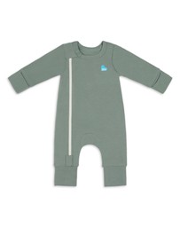 Love to Dream - Side Zip Romper Bamboo Deep Olive