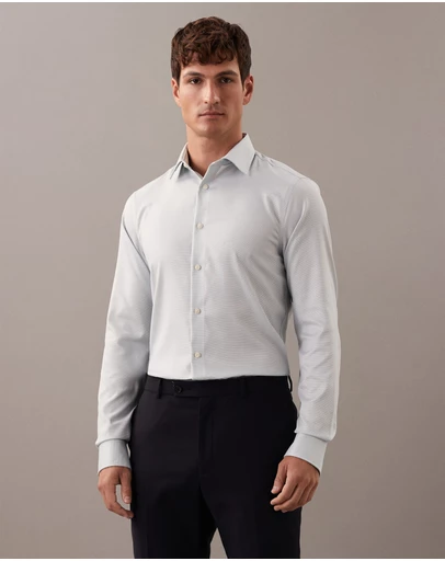 Calvin Klein - Refined Cotton Dress Shirt