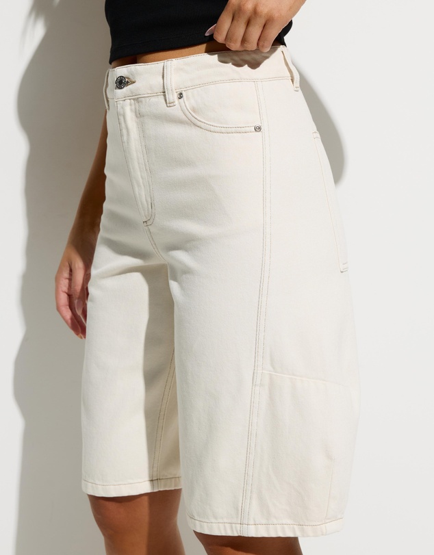 Dazie - Austin Mid Rise Barrel Jorts