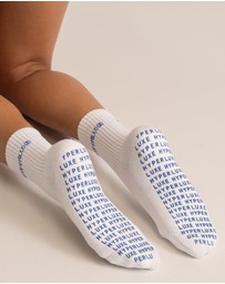 HyperLuxe The Label - Pilates Crew Sock