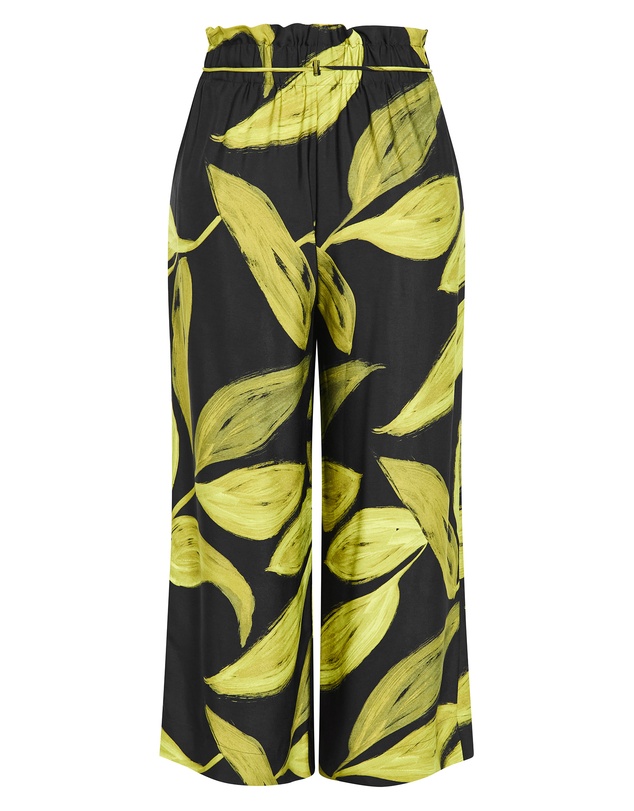 City Chic - Shania Zest Print Wide Leg Pant