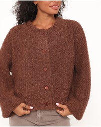 Petal & Pup - Albertine Cardigan - Chocolate