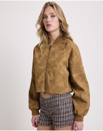 Subtitled - Kylie Suedette Jacket