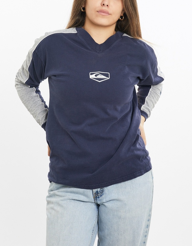 Vintage by The Real Deal - Pre Loved - Vintage 90s Quiksilver Long Sleeve Tee