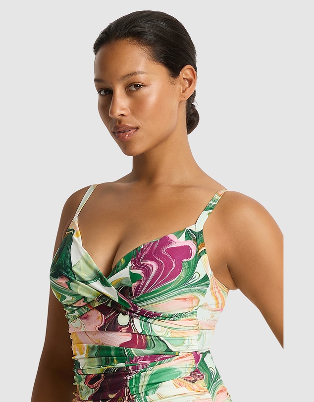Sea Level Australia - Abyss Cross Front Scoop Back Tankini