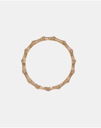 Kitte - Bambu` Bangle - Gold