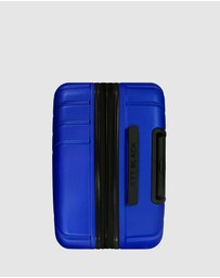 JETT BLACK - Royal Blue Maze Short Stay Luggage Set