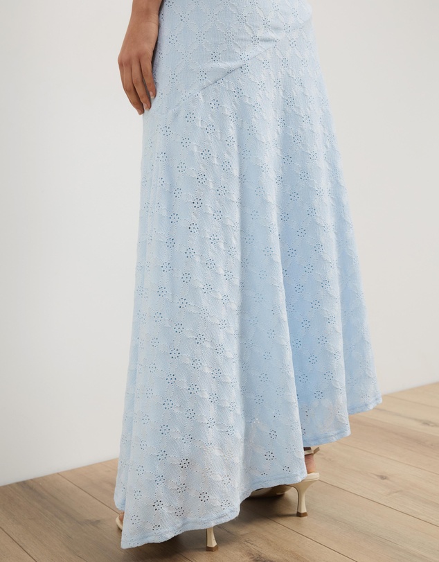 Atmos&Here - Bridget Stretch Geo Lace Midi Dress