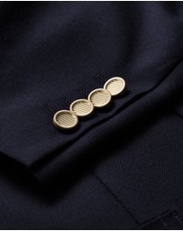Calibre - Tailored Wool Blazer Navy