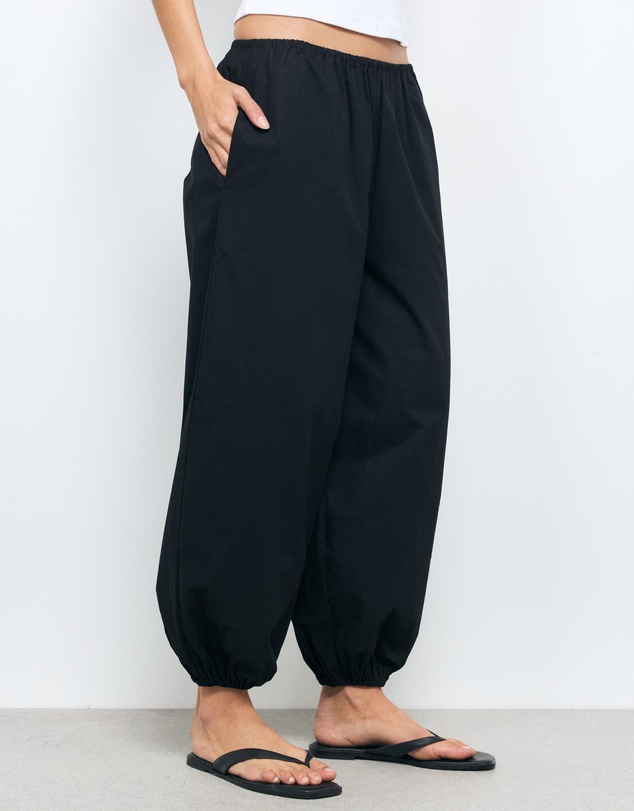 AERE - Tori Cuffed Barrel Pants