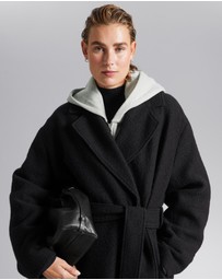 & Other Stories - Voluminous Belted Wool Coat