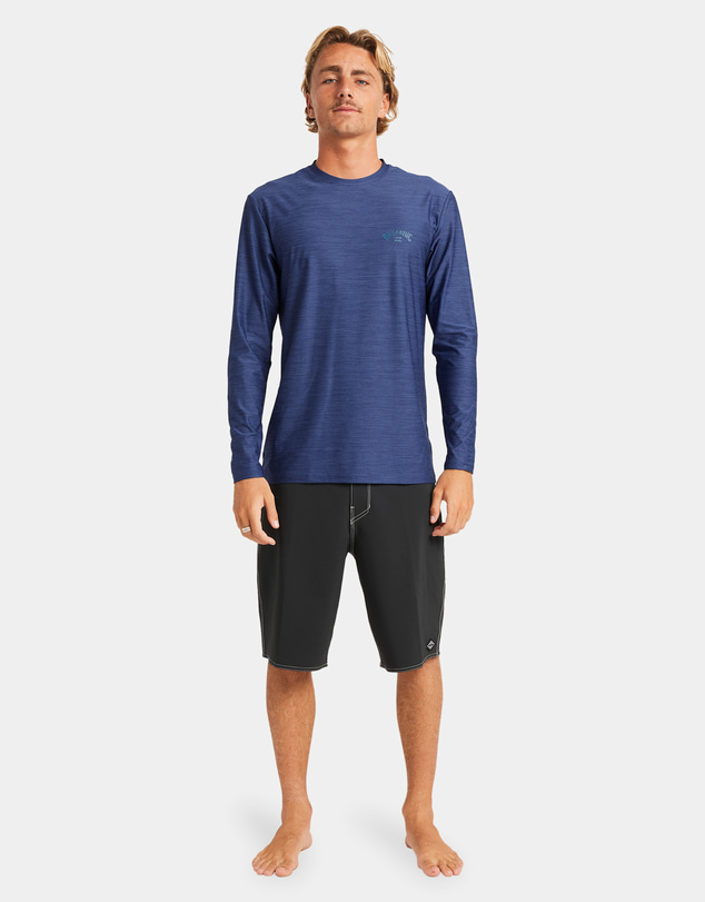 Billabong - Mens Shoreline Loose Fit Long Sleeve Rash Vest