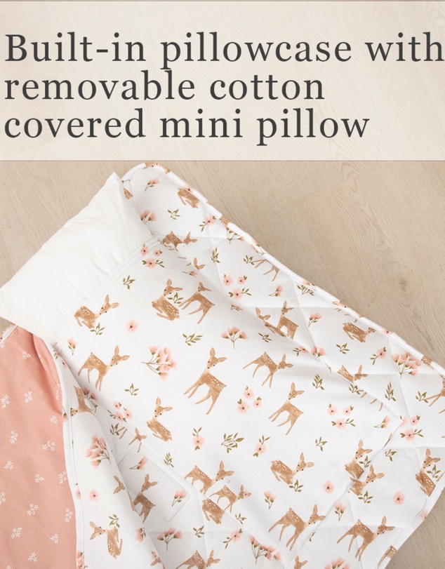 Living Textiles - Deluxe Nap Mat - Sophia Garden
