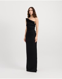TOJHA - TACOMA MAXI DRESS - BLACK