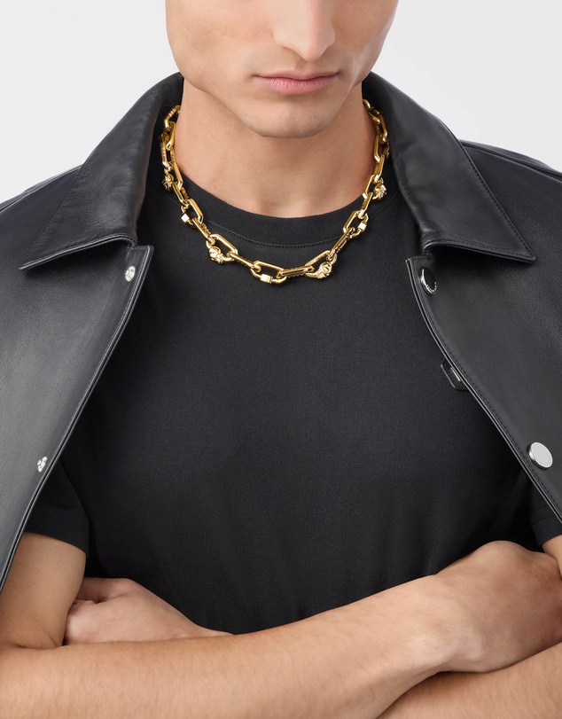 Philipp Plein - Plein Edge Gold-Tone Necklace