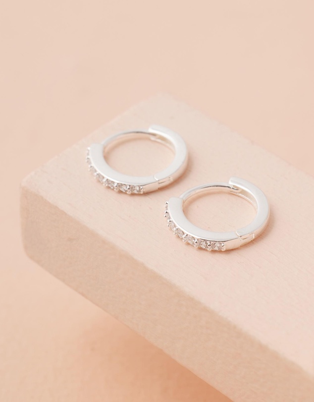 Moira Hughes - The White Label - The Avery Clicker Hoop Earrings