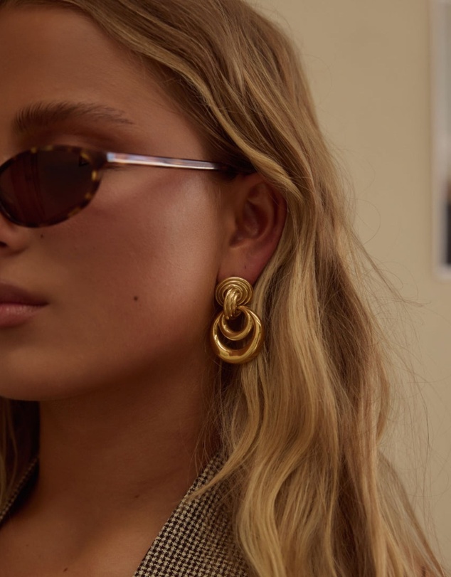 CENDRE - Matilda Earrings 18k Gold