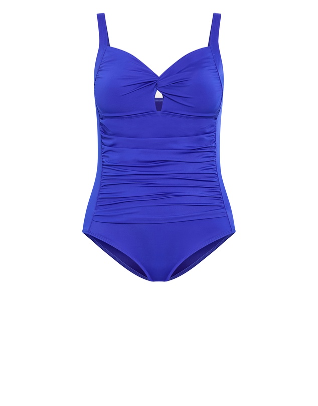 City Chic - Amalfi Ruched 1 Piece