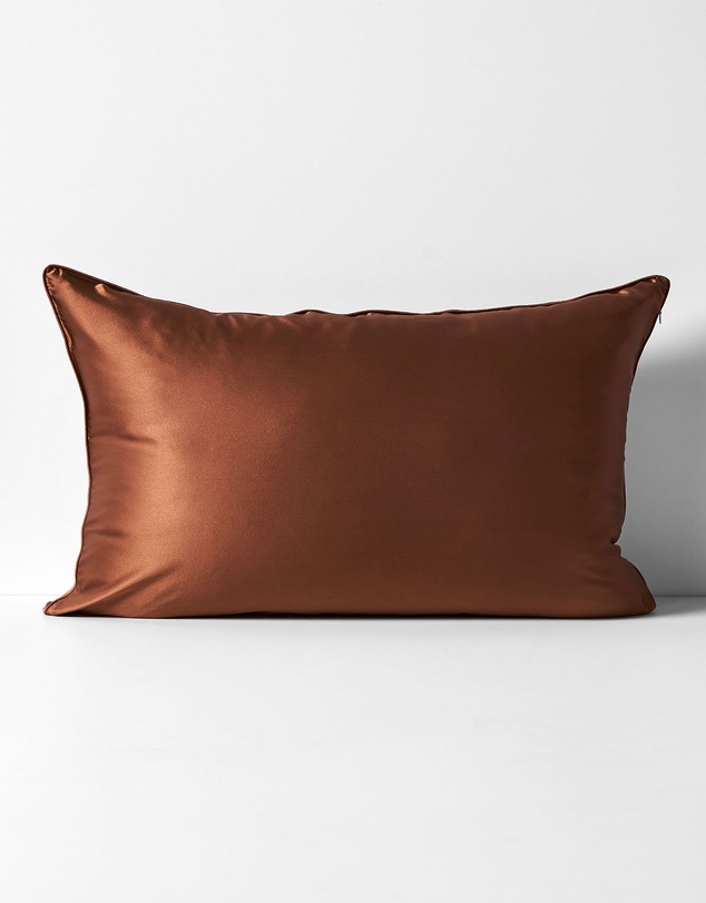 Aura Home - Zara Silk Linen Standard Pillowcase