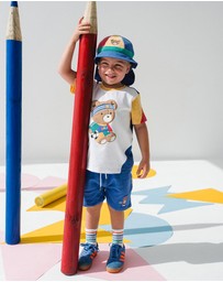 Huxbaby - Hux Soccer Star Spliced T-Shirt - Babies-Kids