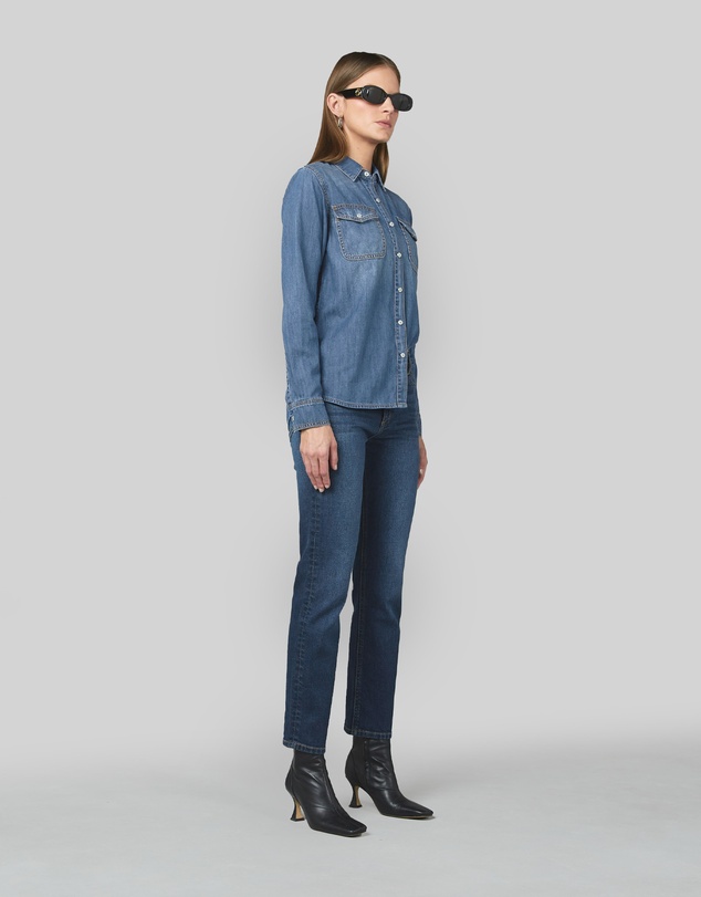 DRICOPER DENIM - Valiant Blue Denim Shirt