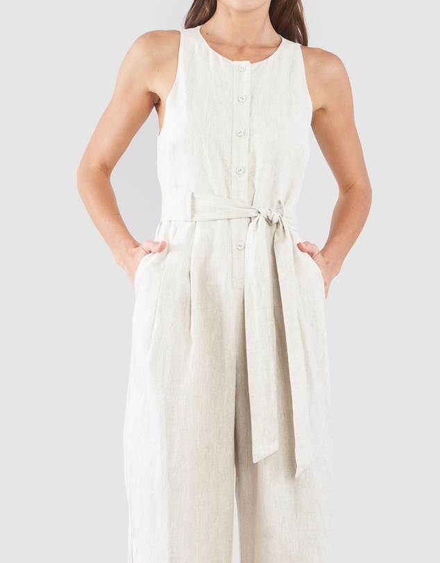 Amelius - Imari Linen Jumpsuit