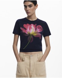 Desigual - Flower T-shirt
