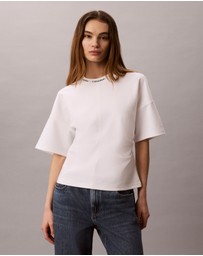 Calvin Klein Jeans - Logo Jacquard Boxy T-Shirt