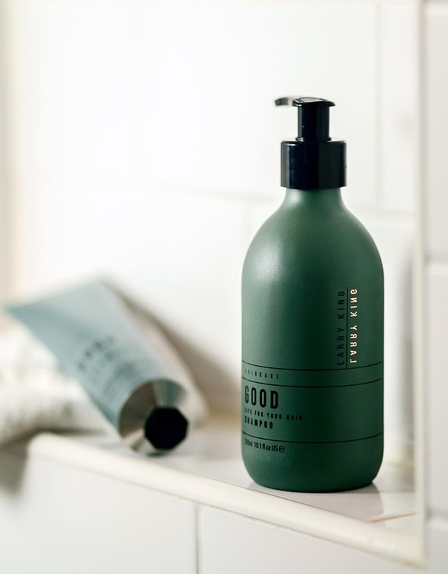 Larry King Haircare - Good Life Shampoo Bottle