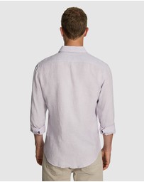 yd. - West Hampton Pure Linen Shirt