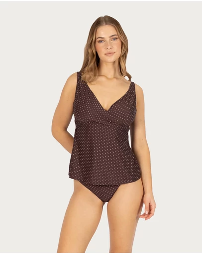 Baku Swimwear - Sundancer D/E Cup Flared Singlet Top
