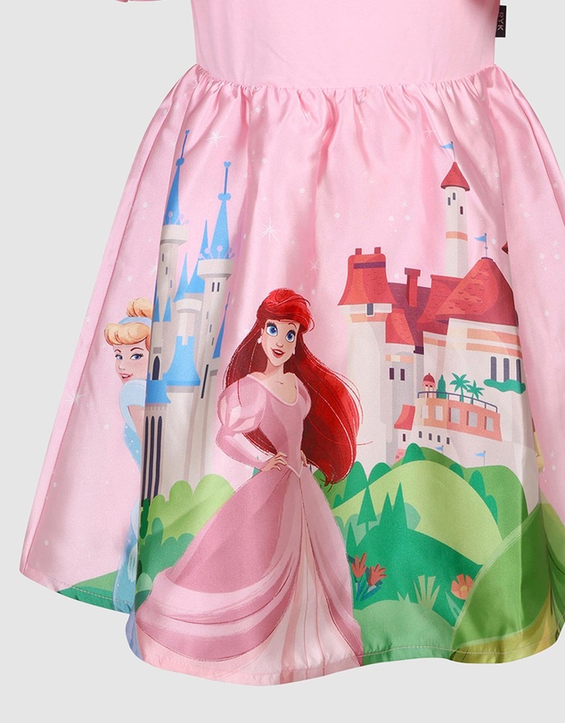 Rock Your Kid - Disney Princess Border Dress - ICONIC EXCLUSIVE - Kids