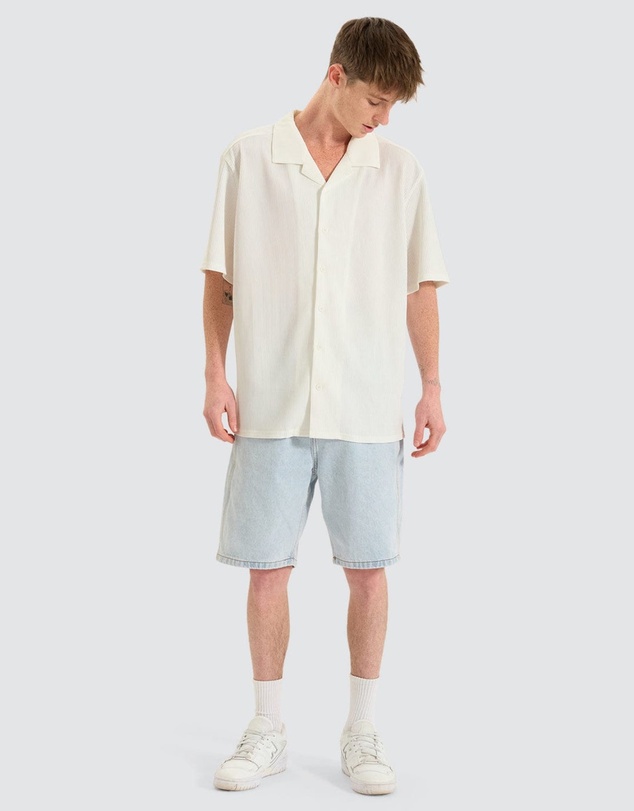 Nomadic Paradise - Baroque Cropped Resort Shirt