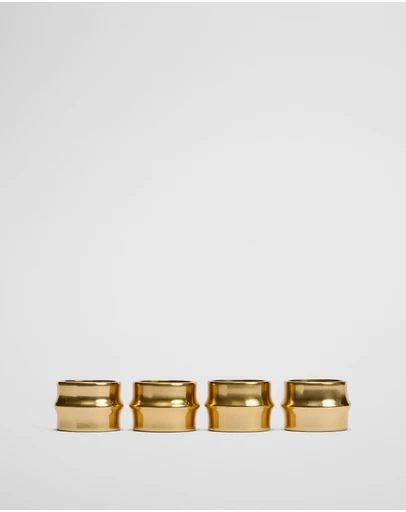 Country Road - Moore Napkin Ring Set Of 4
