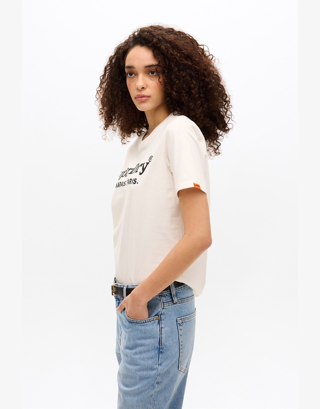 Superdry - Venue Metallic Graphic Tee