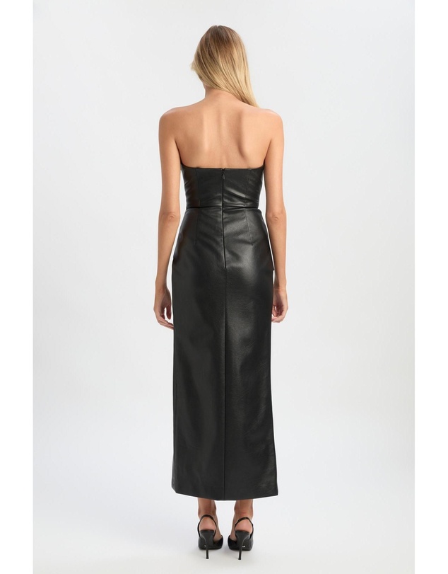 Bardot - Vani Vegan Leather Maxi Dress