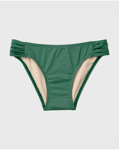 Aqua Blu Kids - Stepping Stones Gathered Side Briefs - Teens