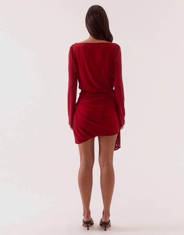 SOVERE - Myriad Drape Mini Dress