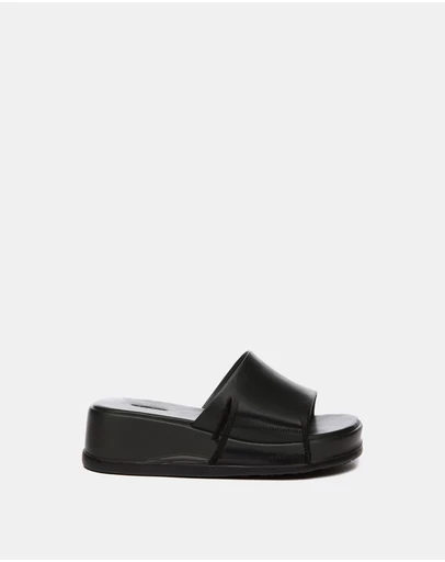 EVERAU - EverAU Ugg Fiona Cow Suede Upper Sandals