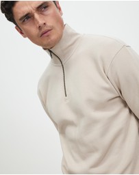 Jack & Jones - Bradley Half Zip Sweat
