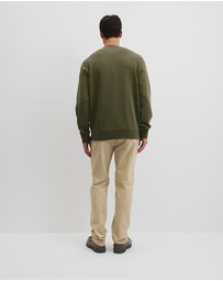 Country Road - Australian Cotton Garment Dyed Crew Sweat