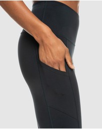 Roxy - Womens Heart Into It Ankle Technical Leggings
