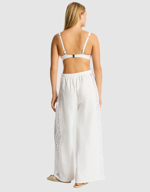 Sea Level Australia - Shore Linen Panelled Beach Pant