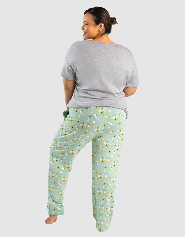 Bamboozld - Womens Flowers Jersey Lounge Pant