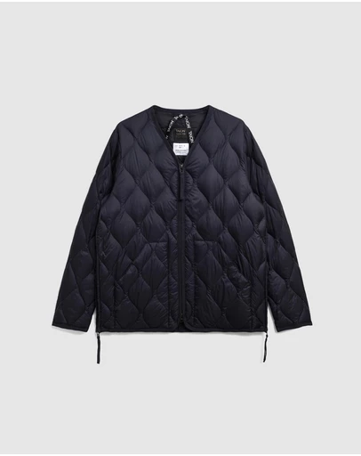 TAION - Military V-Neck Wzip Down Jacket Soft Shell