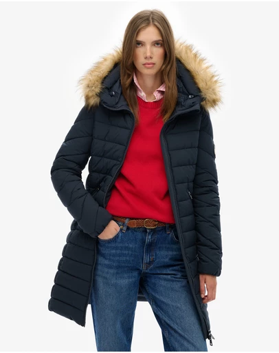 Superdry - Fuji Hooded Mid Length Jacket