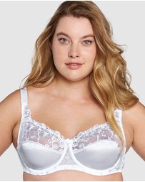 Naturana - Embroidered Underwired Balconette Bra