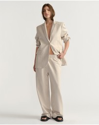 Decjuba - D-Luxe Pinstripe Blazer
