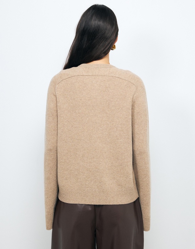AERE - Isla Merino Wool Relaxed Cardigan